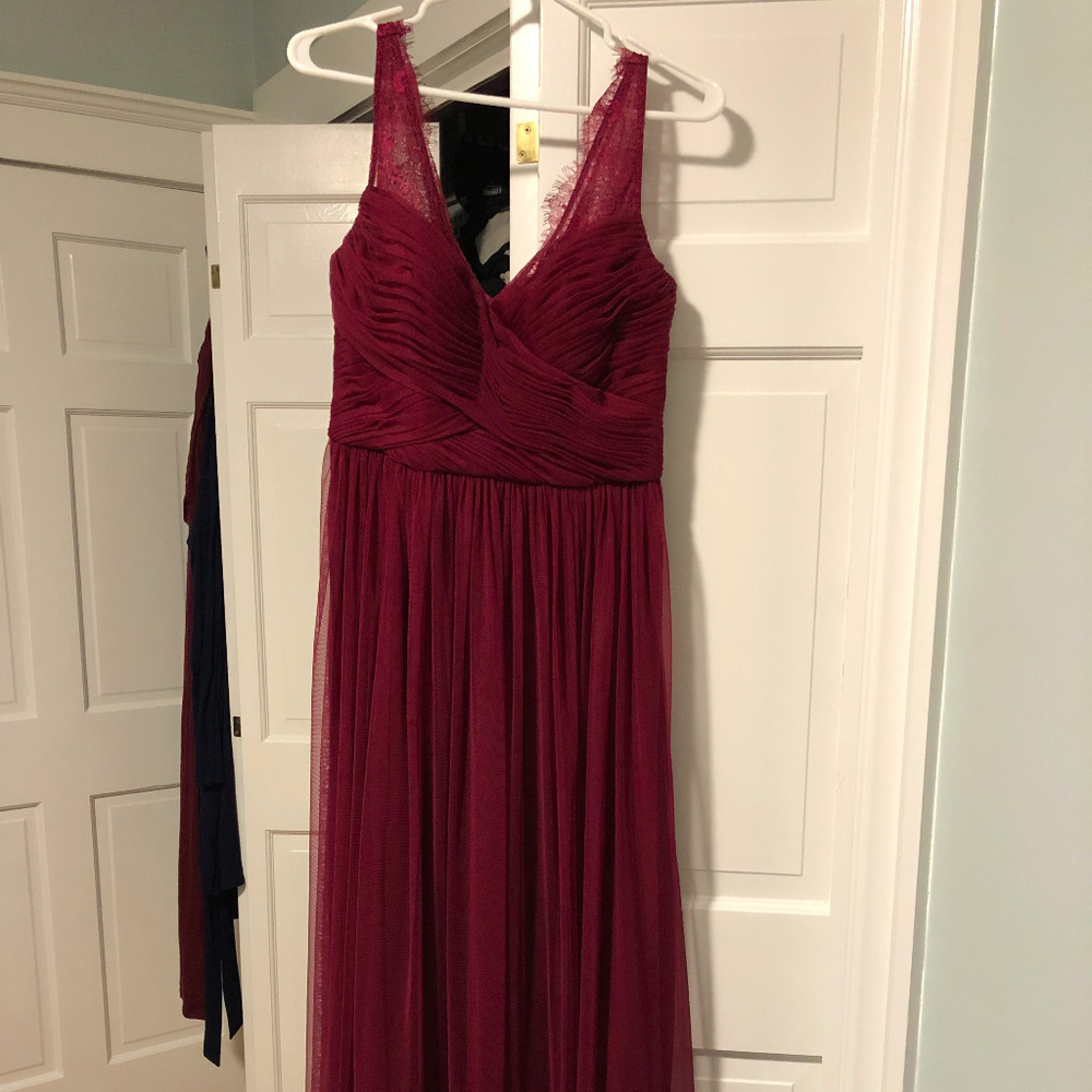 Fleur BHLDN Hitherto Black Cherry size 10